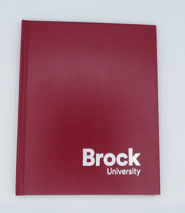 COMPOSITION BOOK RED/SILV