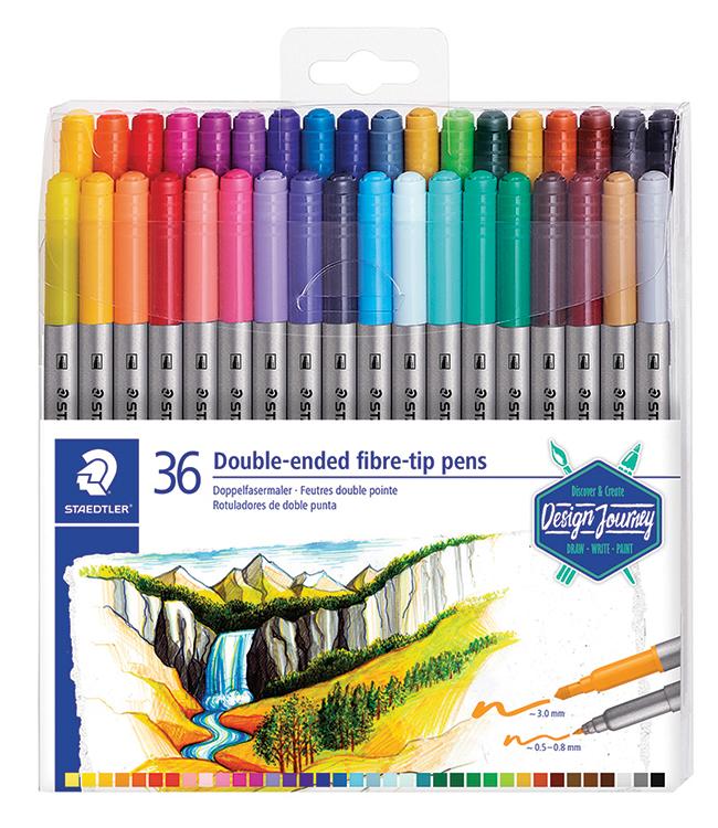 MARKERS DOUBLE ENDED 36/P