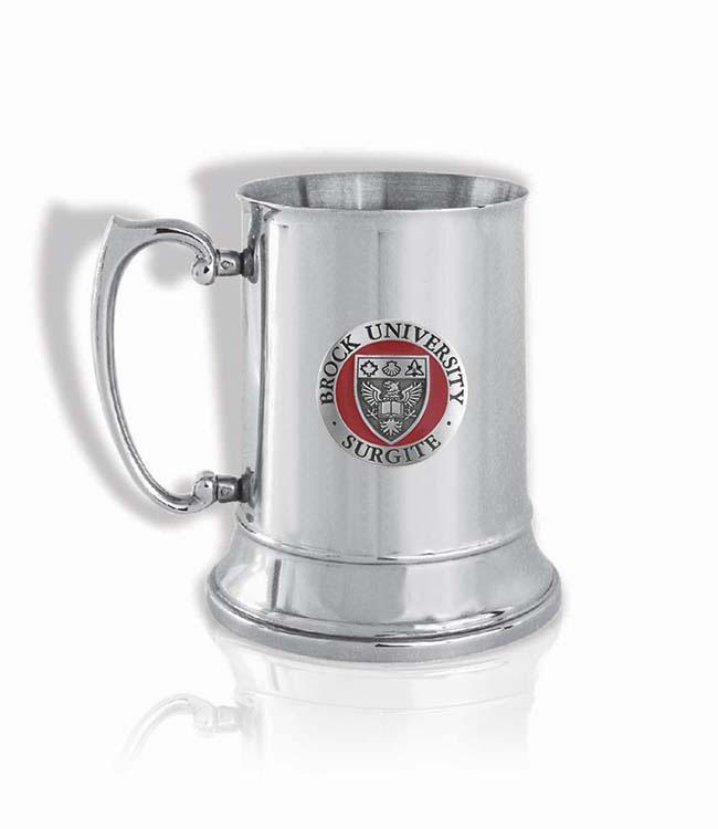 STAINLESS TANKARD RED PEW