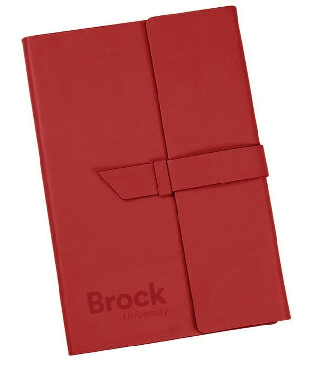 NOTEBOOK BROCK 6X9 RED