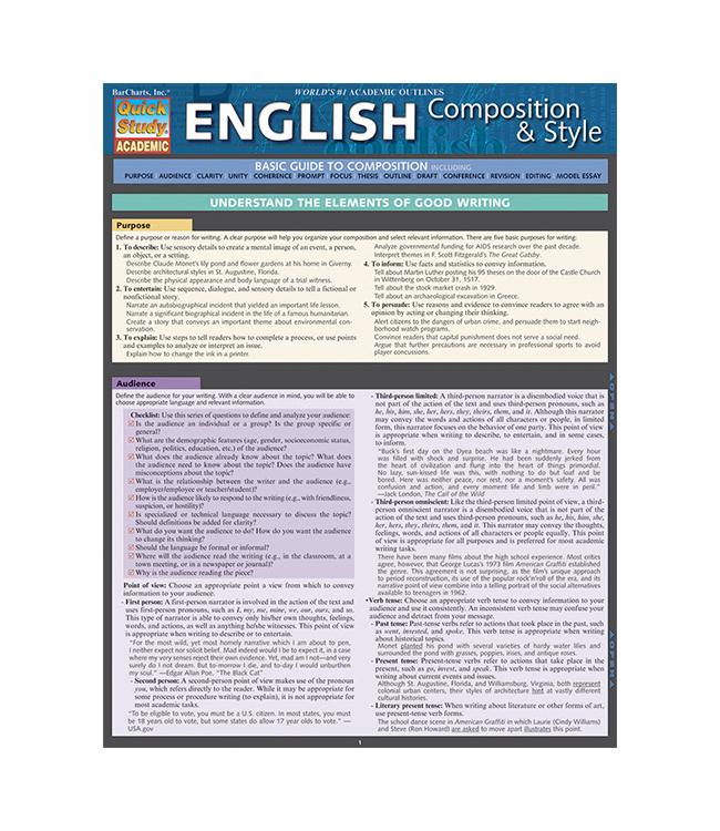 ENGLISH COMPOSITION AND S